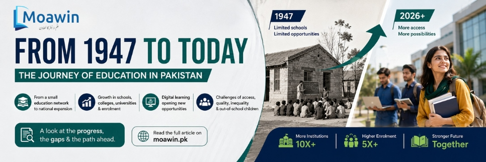 How Pakistan's Education System Has Changed Since 1947